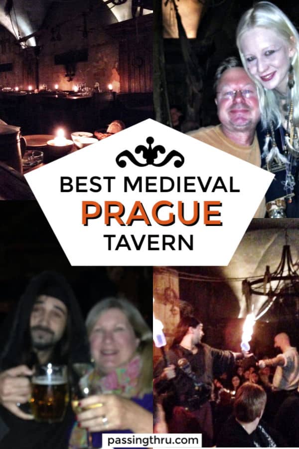 medieval tavern entertainment in Prague