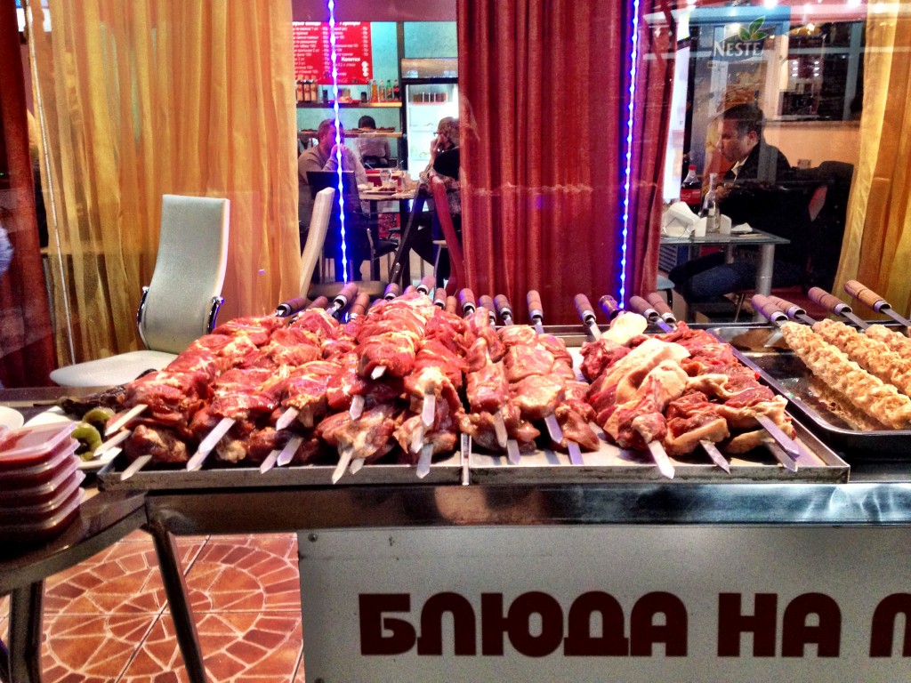 eating and drinking in Russia