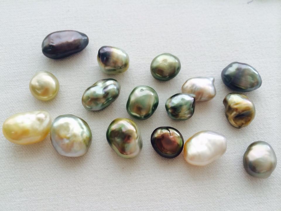 Keshi pearls - Photo Credit: J. Hunter Pearls