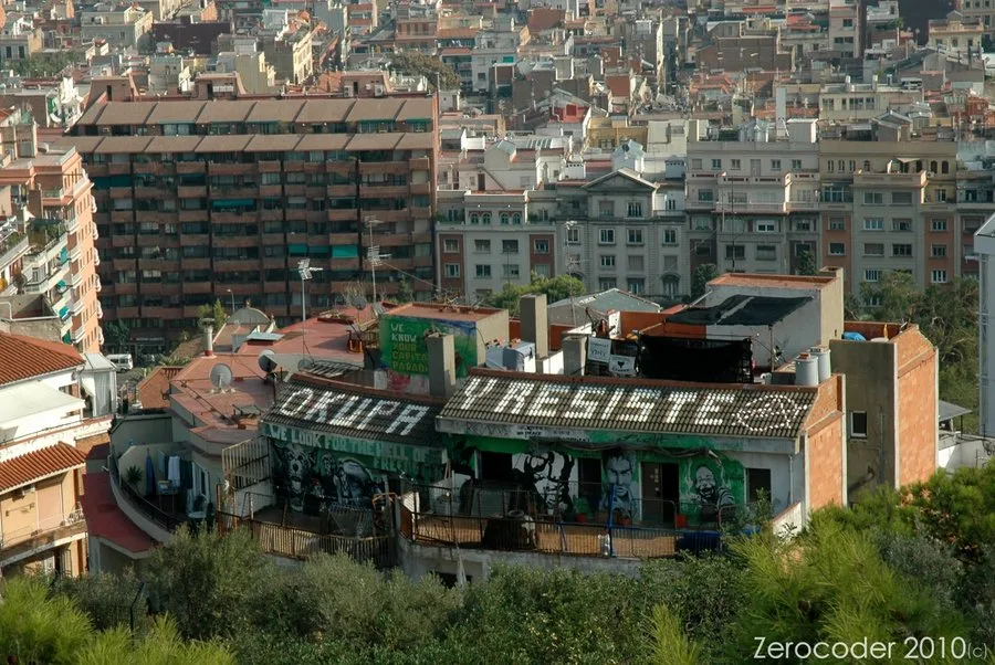 Modern day Barcelona anarchists use squatting as a means of resistance. Photo Credit: zerocoder