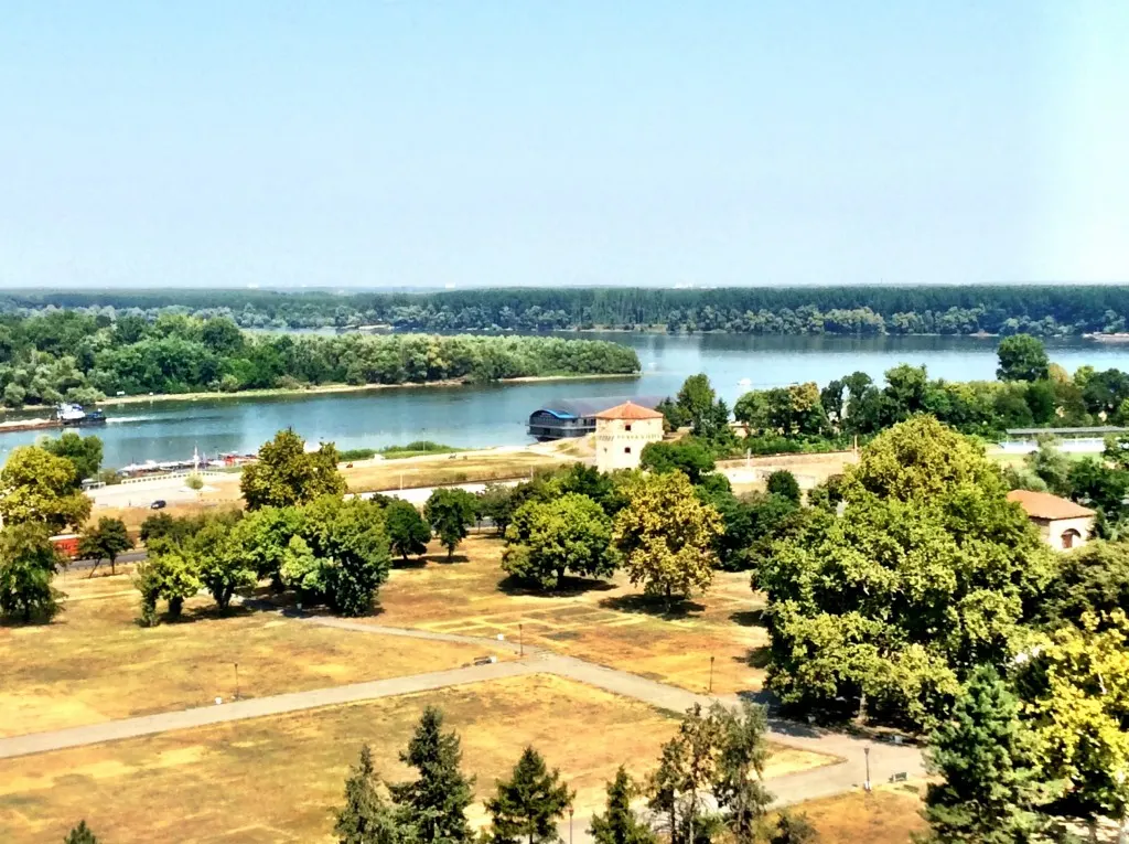 into Serbia - the Sava and Danube rivers