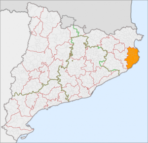 map of baix emporda