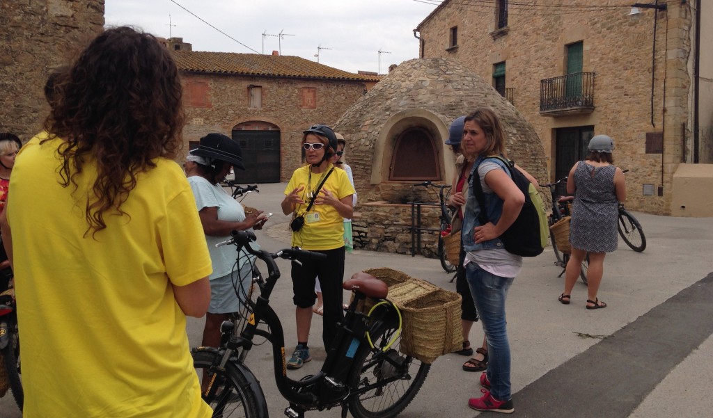 e-biking through medieval villages