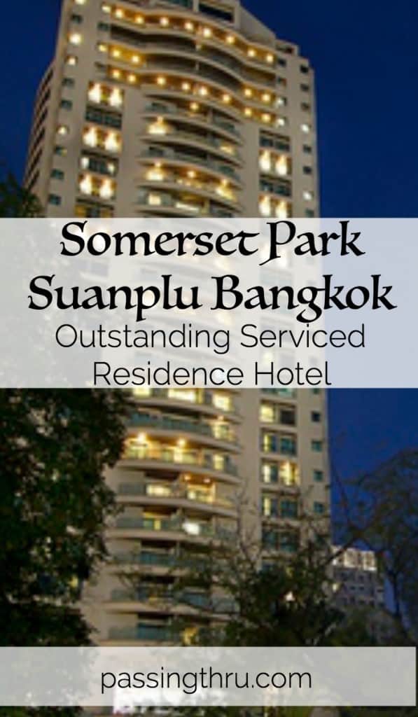 Somerset Park Suanplu serviced residence hotel in Bangkok