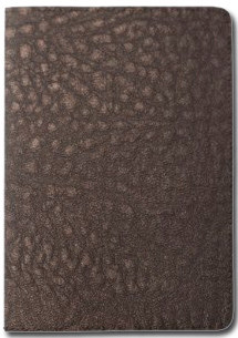 Soft Worn Brown Leather Design Passport Holder
