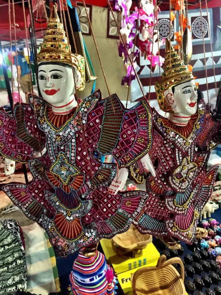 Luang Prabang Night Market Puppets