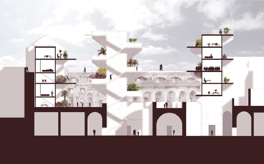 Architect's housing proposal Diocletian's Palace
