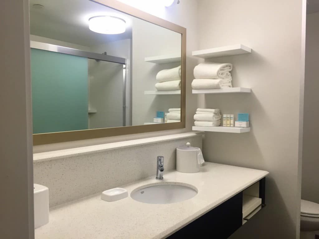 Hampton Inn Minneapolis-Roseville bathroom