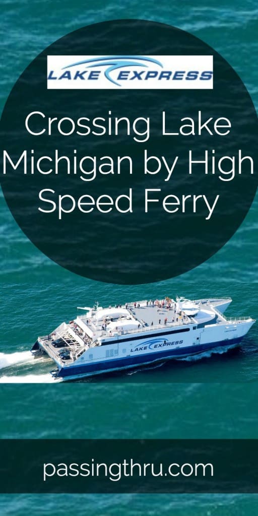 Lake Express Ferry Crossing Lake Michigan