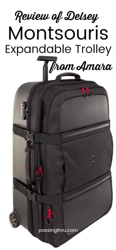 Delsey Montsouris Expandable Trolley Case from Amara