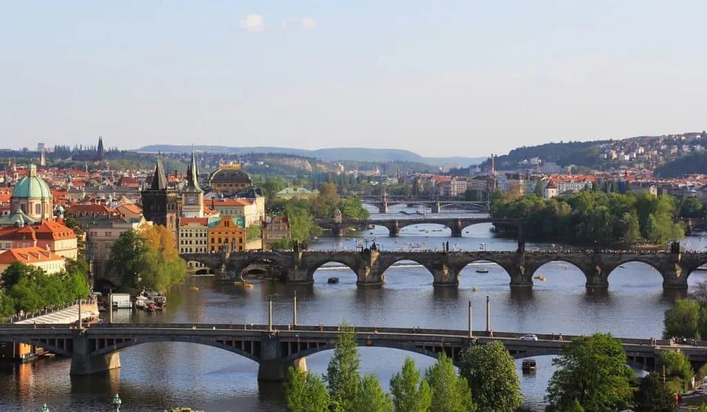Bridges in Prague: Things to do in Prague, what not to miss for first timers traveling to Prague, #travel #travelblogger #Prague #Europe #CzechRepublic #Czechia