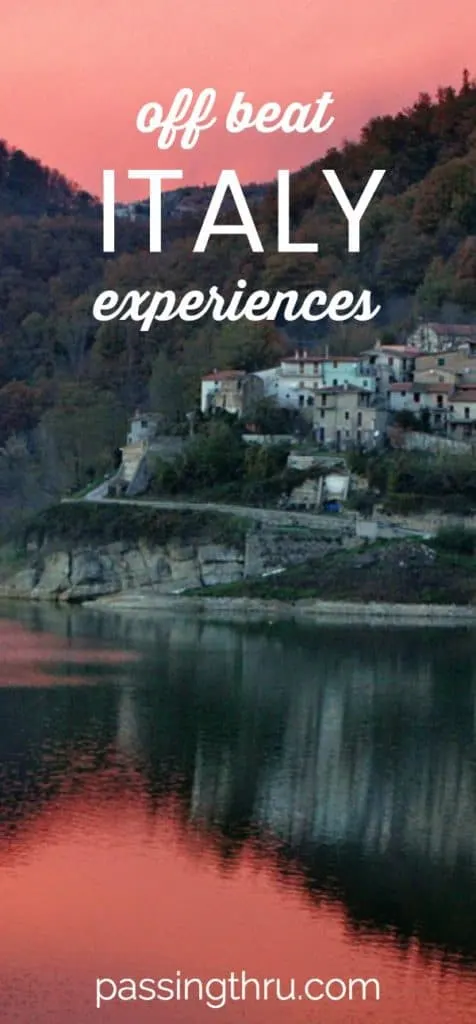 offbeat experiences in Italy