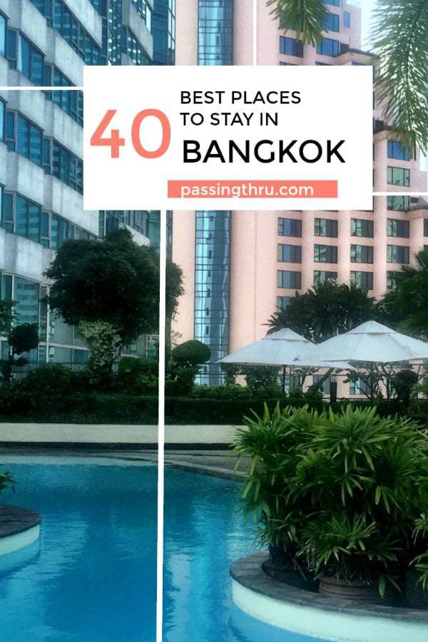 Choose the best place to stay in Bangkok, Thailand using our tips. #travel #Bangkok #besthotels #hotel #Thailand