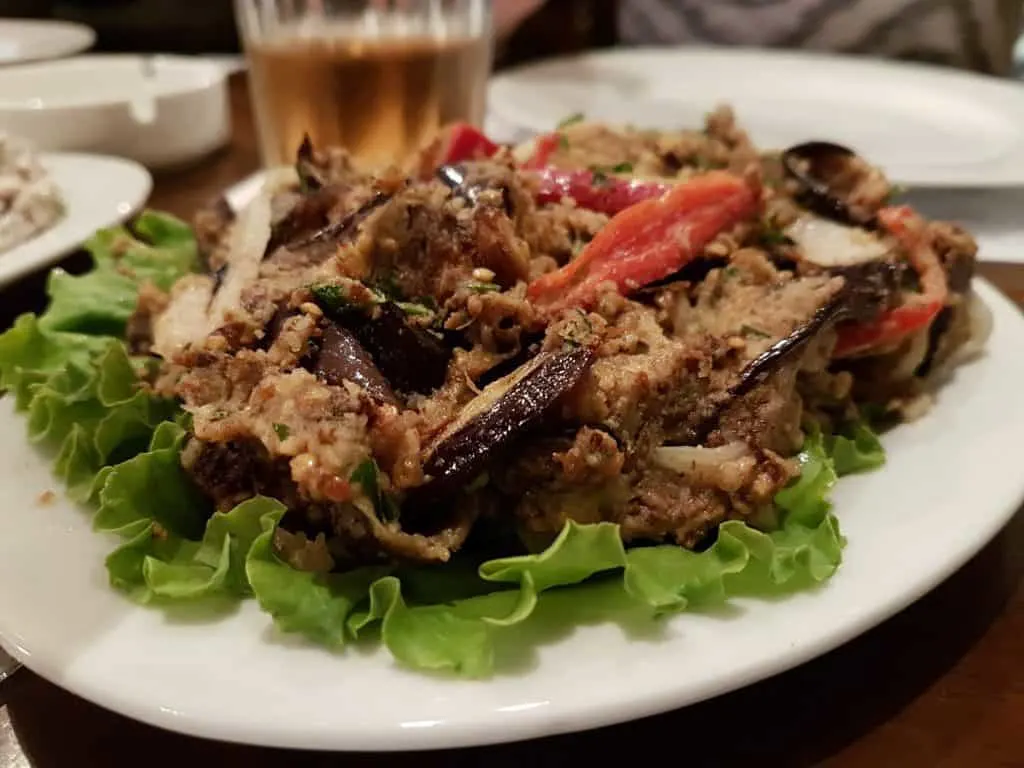 delicious food in Tbilisi Georgia