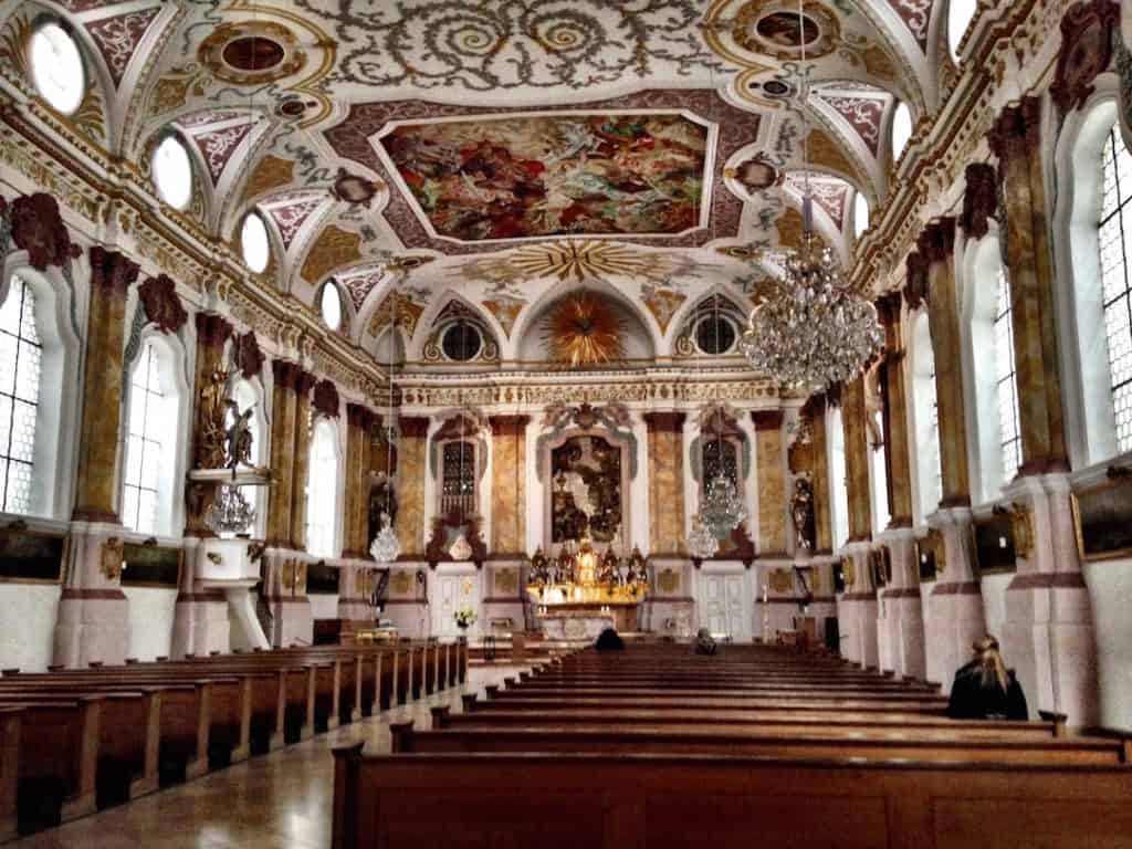 places to visit in Munich - Burgersaalkirche