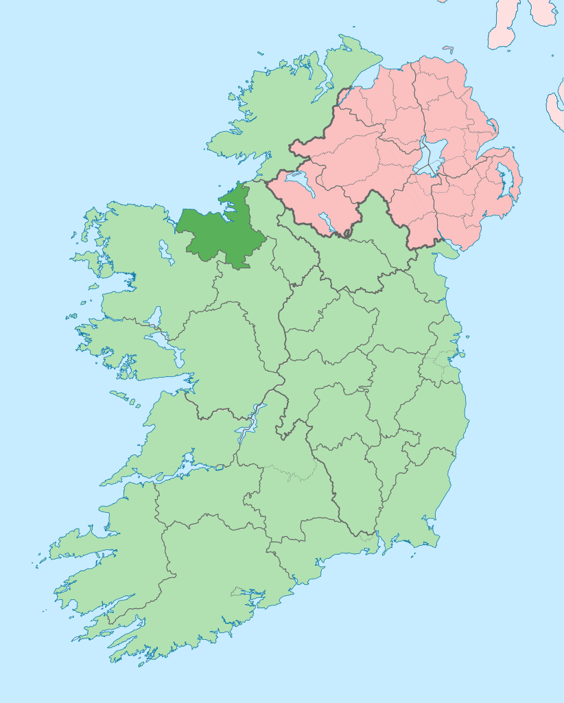 map of sligo ireland