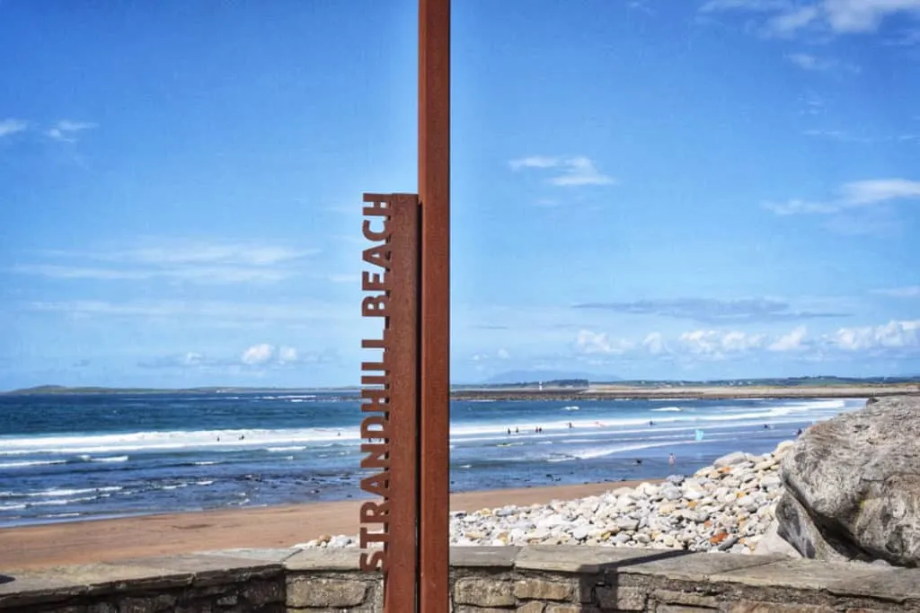 things to see in ireland: strandhill beach