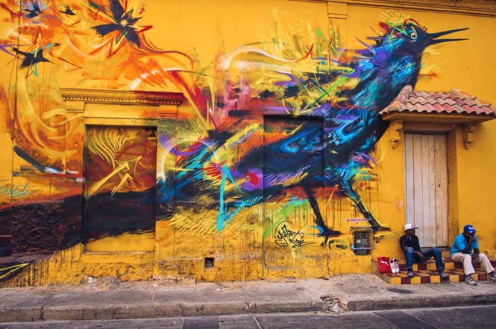 what to see in cartagena colombia - street art in getsemaní