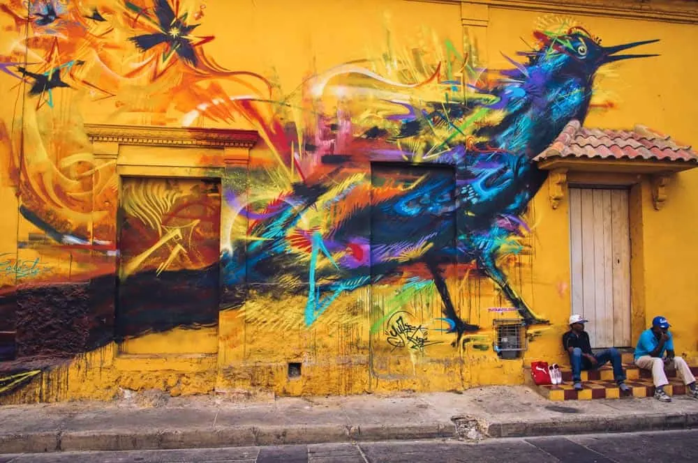 what to see in cartagena colombia - street art in getsemaní