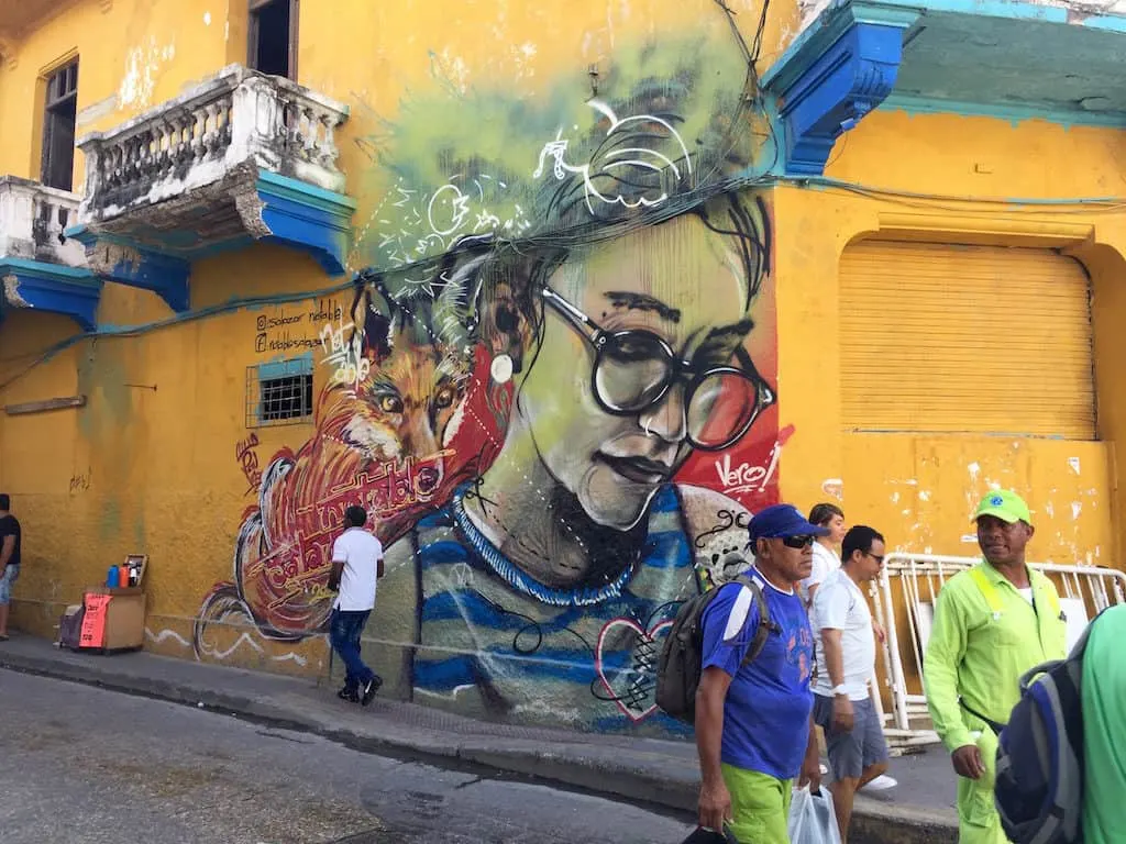 places to visit in cartagena colombia - getsemaní for street art