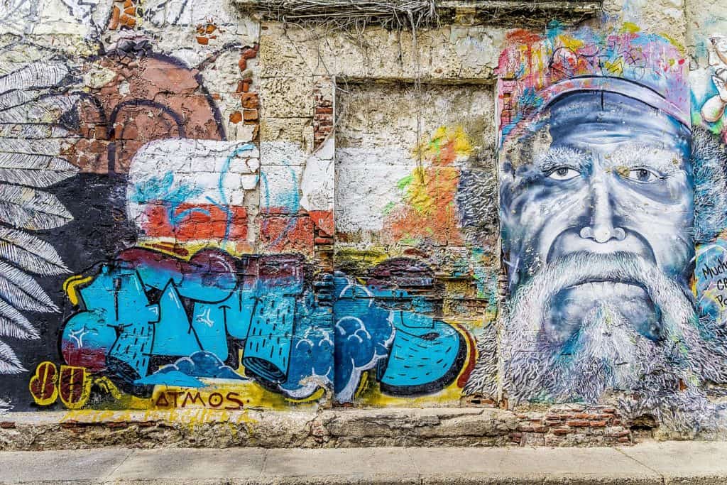best things to do in cartagena colombia - getsemani street art