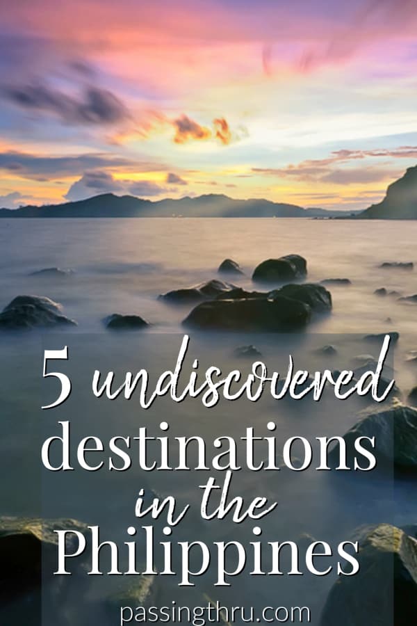 5 undiscovered beautiful places in the Philippines #travel #traveldestinations #philippines