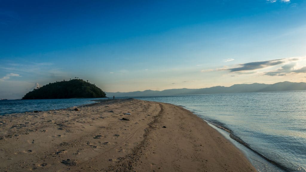 Beautiful island in the Philippines - Bonbon Beach on Romblon Island