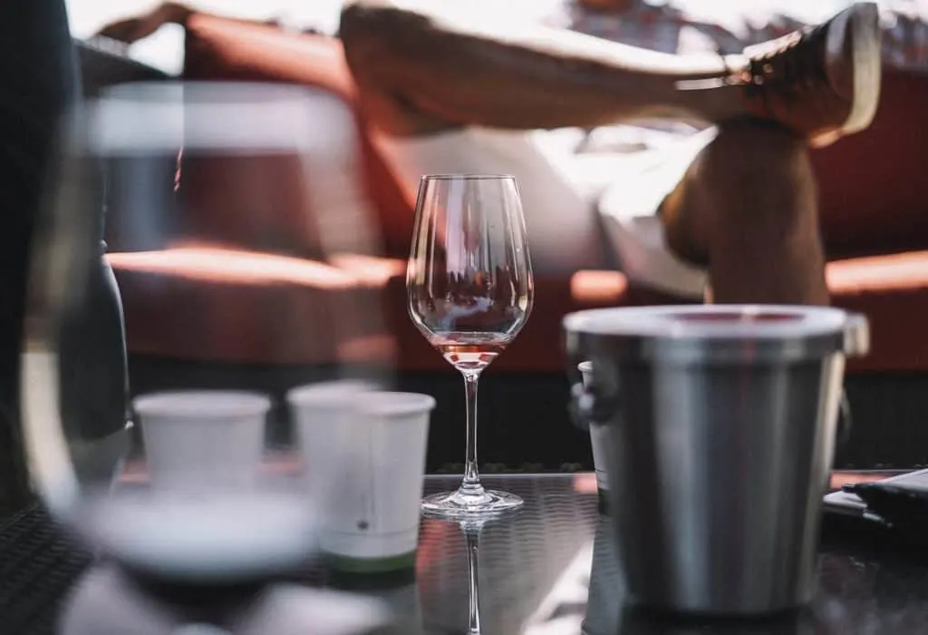 The Perfect Napa Valley Day Trip from San Francisco 1 Wine glass in Napa photo by Brad Neathery via Unsplash
