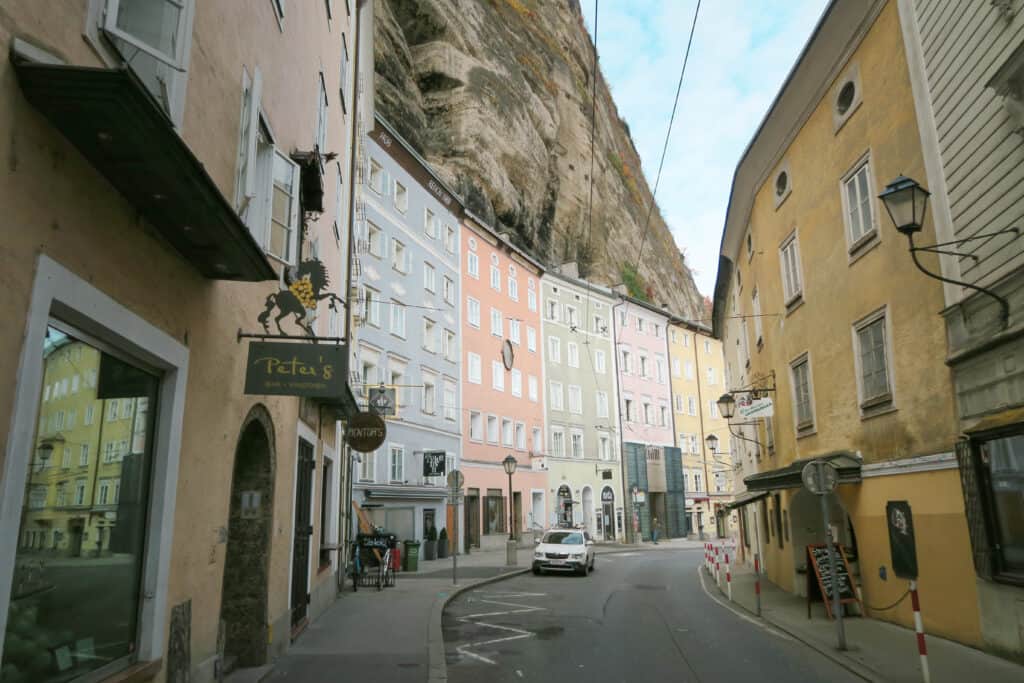 street in Salzburg