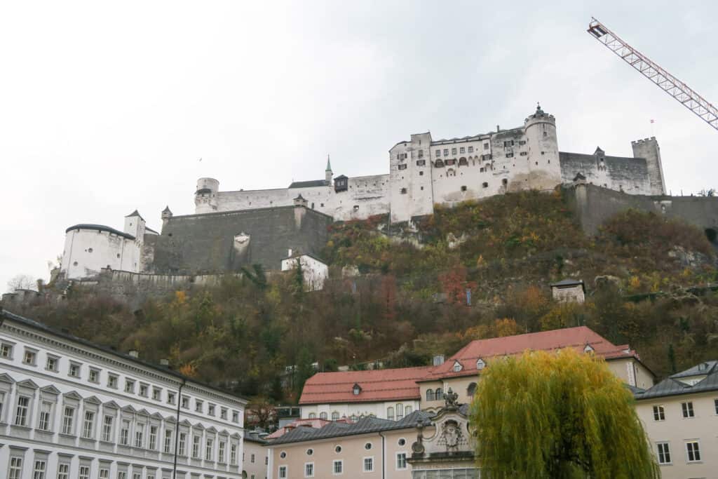 Hohensalzburg fortress in Salzburg
