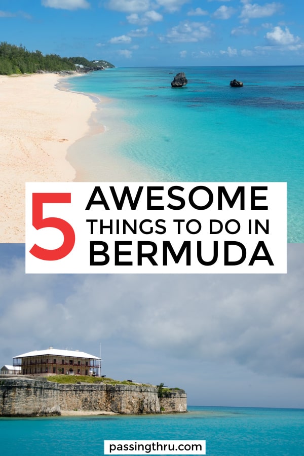 5 THINGS TO DO BERMUDA