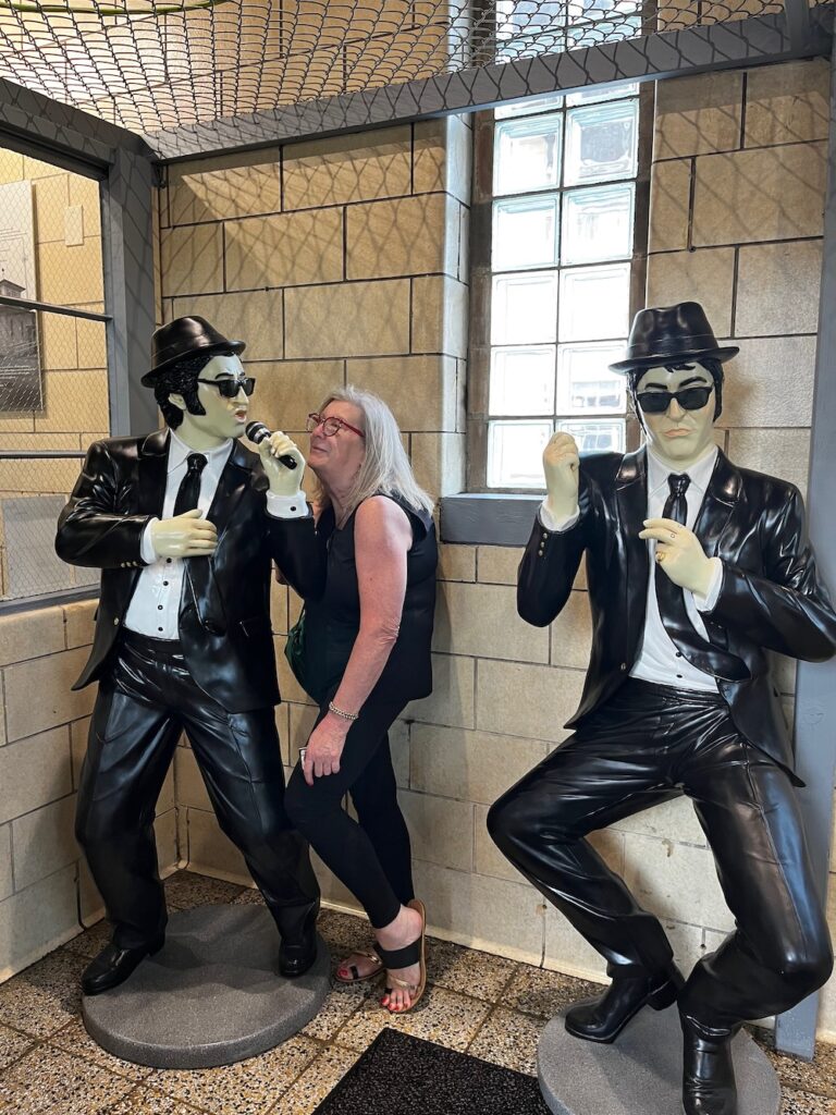 betsy with jake and elwood