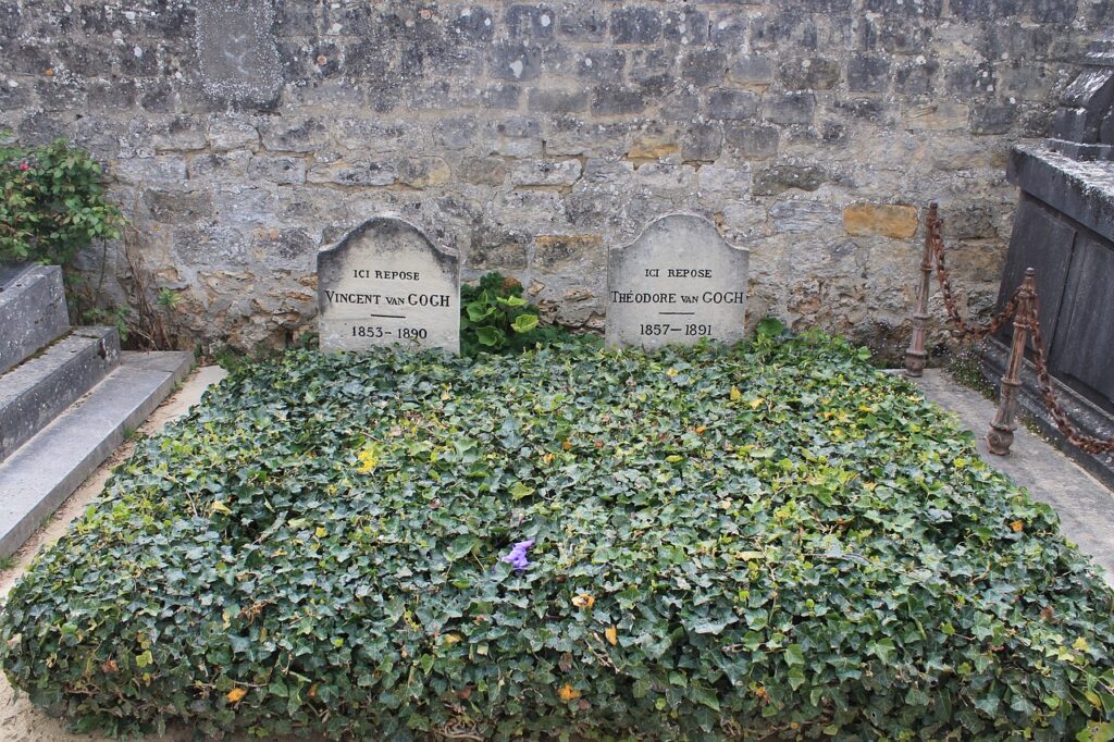 graves of vincent and theo van gogh