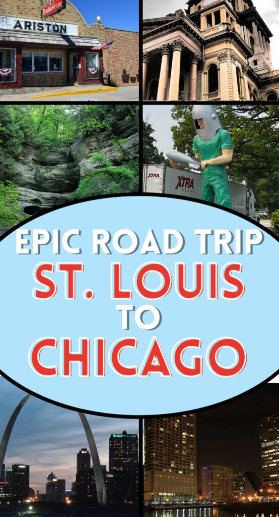 st. louis to chicago road trip