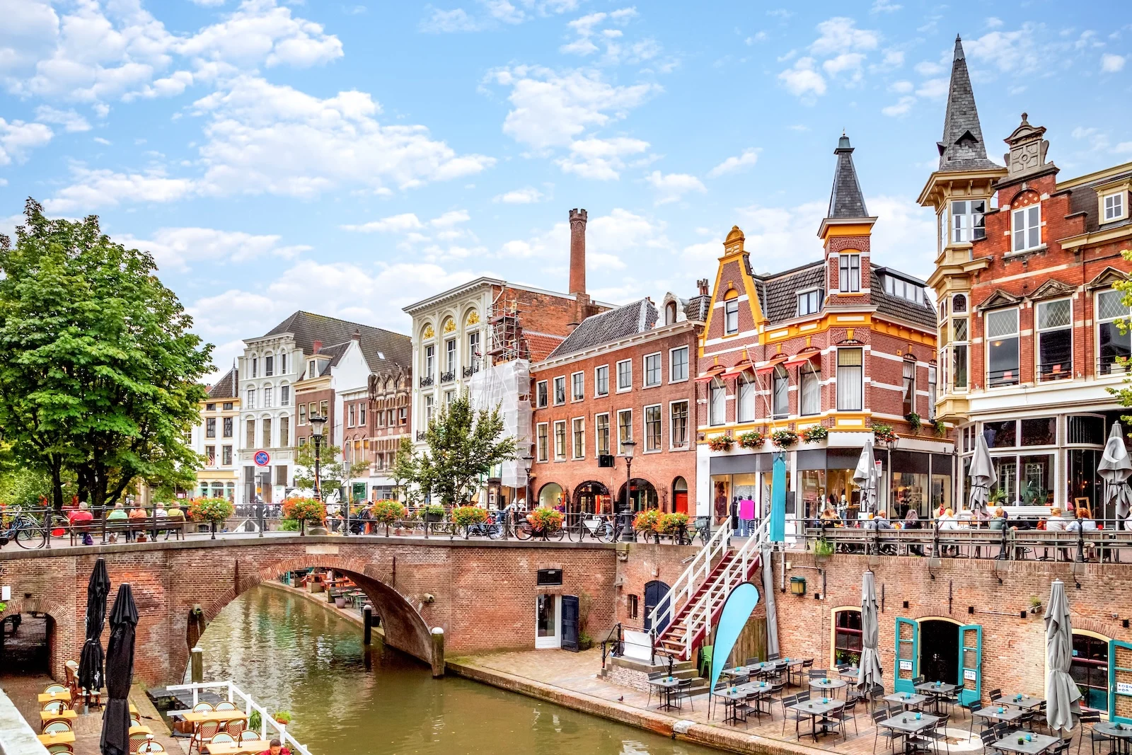 Jans Jansbrug, Old city of Utrecht, Netherlands